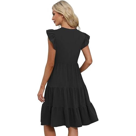 Women's elegant classic summer dress
